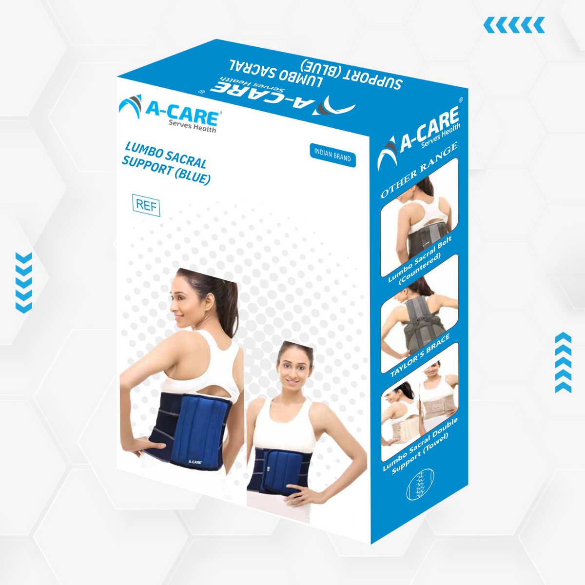 Acare Lumbo-Sacral Support (Blue)
