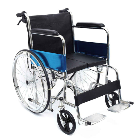 Uphealthy Hard Cushioned Wheelchair With Attender Brake