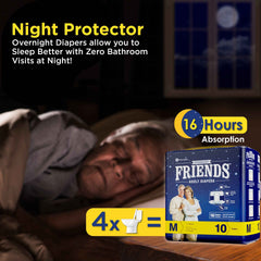 Friends Overnight Adult Diapers
