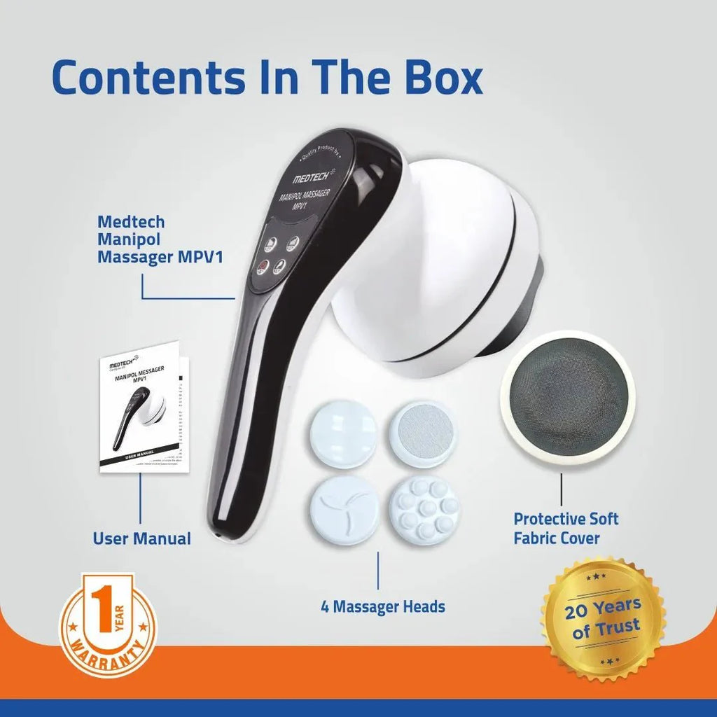 Medtech Manipol Handheld Full Body Massager Machine MPV1 - Surgismart
