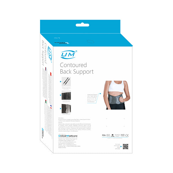 United Medicare Contoured Back Support (A-02) - Surgismart