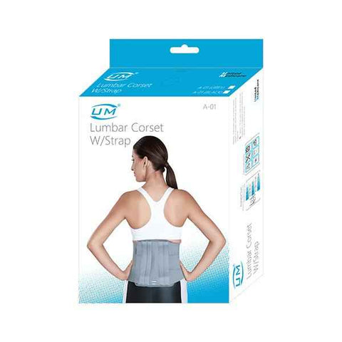 United Medicare Lumbar Corset with Strap (A-01)
